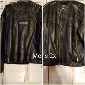 Mens leather jacket